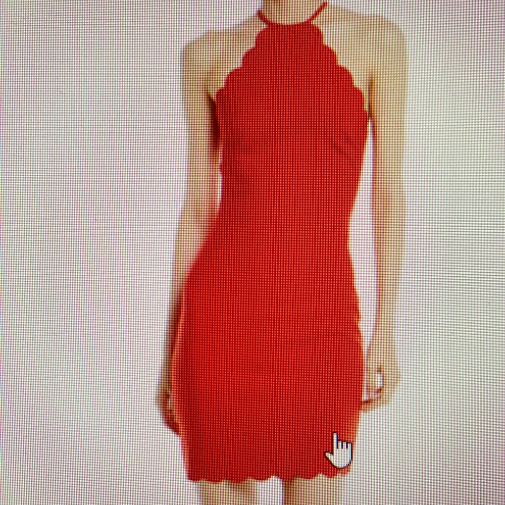 Likely Red dress.